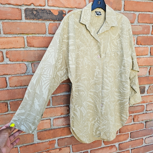 Vintage Judy Knapp California Classics Floral Print Button-Front Shirt| M Fit - Picture 6 of 15